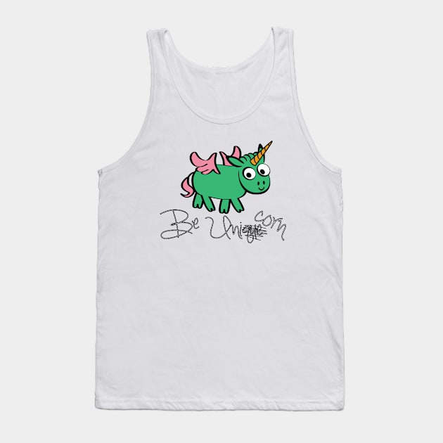 Unicorn Tank Top by ThyShirtProject - Affiliate